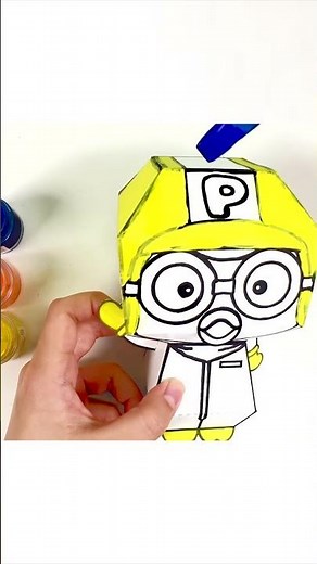 뽀로로를 색칠해요! #뽀로로그리기 #뽀로로색칠하기 #DIY #뽀로로게임