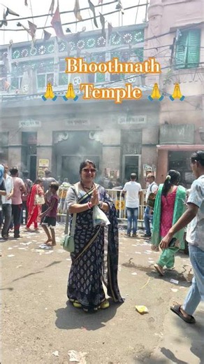 Bhoot Nath Temple at Kolkata 🙏 #trending #Bhoothnath #shiv #bhasmaaarti #babughat