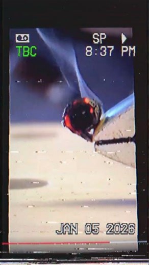 birch bark fire starter / woodworking VHS