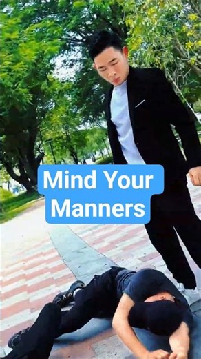 Mind Your Manners #JetMan #HeroAction #SelfDefense #MartialArts #ViralShorts