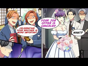 [Manga Dub] My family ditched My wedding for his job... but My bride is His CEO...!? [RomCom]