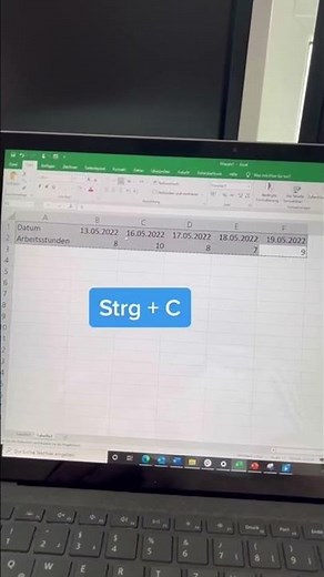 Zeilen und Spalten tauschen in Excel #microsoft #office #excel