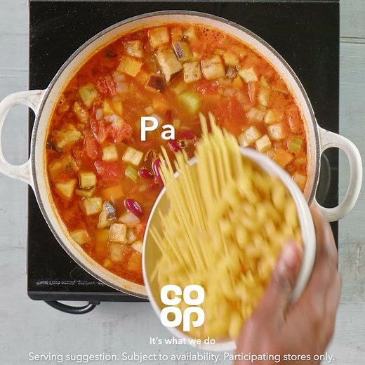 Co-op | Low-waste minestrone soup