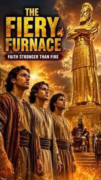 The Fiery Furnace | Shadrach, Meshach & Abednego | Daniel 3 Bible Story #biblestories #faith #jesus