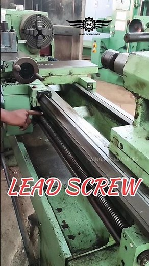 Lathe - Lead Screw #education #machine #lathe