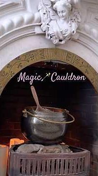 🪄 Make a Self-Stirring Cauldron! | Witchy Halloween DIY ✨
