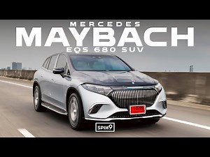 [SPIN9] A real luxury car must be like this — Review of the Mercedes-Maybach EQS 680 SUV, all-ele...