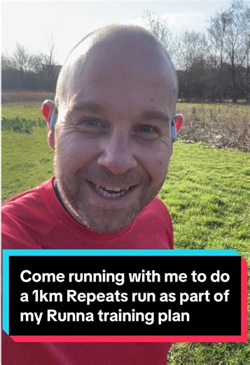 The sun is shining - so let’s go running! I’ve got a 1km Repeats run to do as part of my @Runna training plan and this one looks interesting! Come with me… #running #runner #run #runtok #runwithme