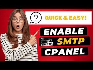 How To Enable SMTP in cPanel 2025 🔥 - (FAST & Easy!)