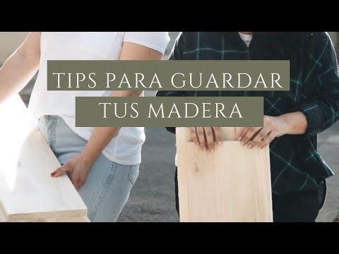 Tips y trucos para comprar y guardar maderas