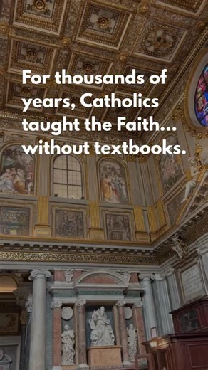 For thousands of years, Catholics didn’t just read the Faith—they saw it. From cathedral walls to sacred art, beauty has always been how truth was taught. The Catechism in Pictures continues that tradition, helping children understand, remember, and love the Faith through images that speak to the soul. Click on the link below and order your copy today! https://angeluspress.org/products/the-catechism-in-pictures #catholic #angeluspress #tradition #catholictradition #catholicbooks | Angelus Press