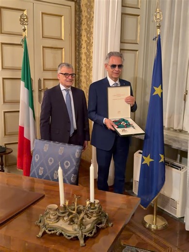 Andrea Bocelli on Reels