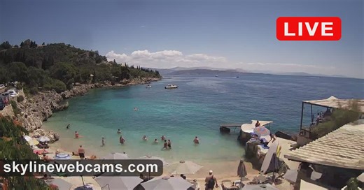 【LIVE】 Webcam Nisaki - Corfu | SkylineWebcams