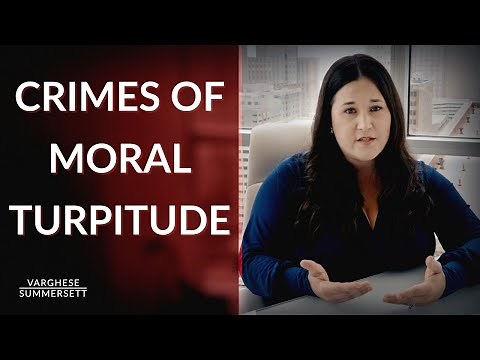 What is a crime of moral turpitude in Texas?