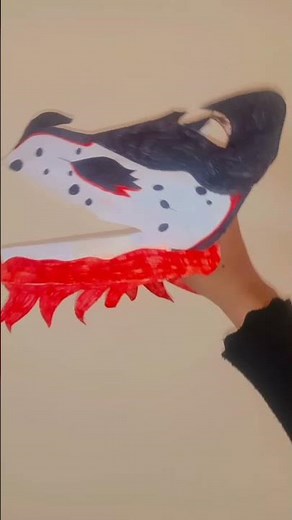 my very first dragon puppet Introduction#art