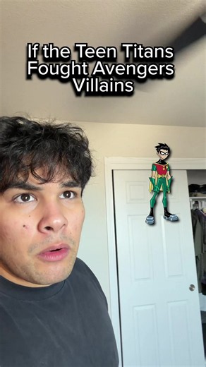 If the Teen Titans fought Avengers Villains #teentitans #ironman #dc #marvel