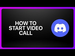 How To Start Video Call In Discord 2025! Tutorial