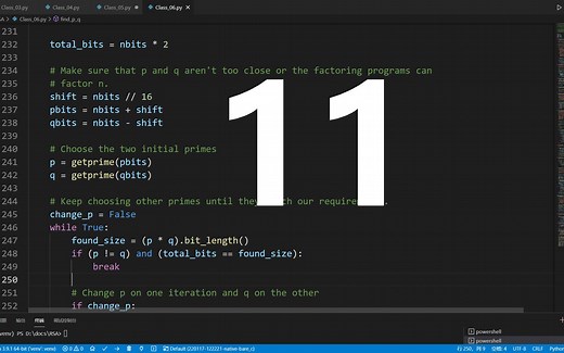 RSA原理与Python3实现 - 11.米勒拉宾素性测试和密钥生成的Python3实现