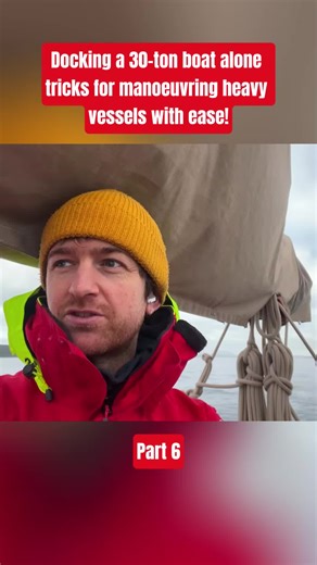 Docking a 30-ton boat alone – tricks for manoeuvring heavy vessels with ease! | Part 6 #BoatHandling #DockingTips #HeavyVessel #SoloSailing #MarineSkills #SampsonBoatCo
