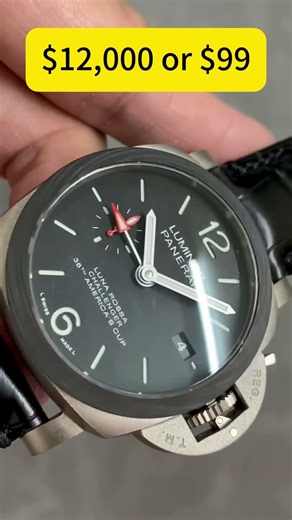 Recycled Yacht Carbon? Panerai Luminor GMT Luna Rossa PAM01096 — 4K Macro Authenticity Inspection!