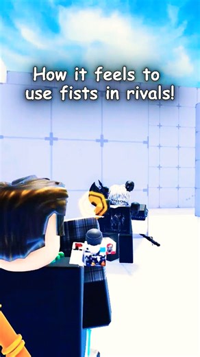 Rivals fists be like #mrcrazy #shorts #viralshorts #fyp #roblox