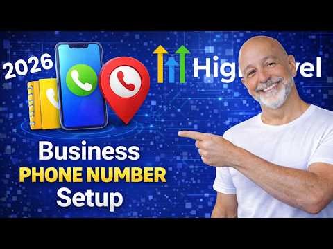 2026 Business Phone Number Setup GoHighLevel Tutorial for Beginners : Step-by-Step Tutorial Easy