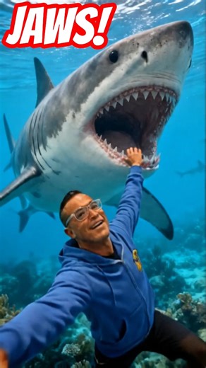 🦈 @tiktok #shark #jaws #pets #pool #swim #ai #funny #memes #omg #lol #viral #shorts #foryou #fypシ