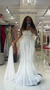 the dresses I tried on vs. THE DRESS 🤍💍 honestly atp make me a bridal shop model | Nya