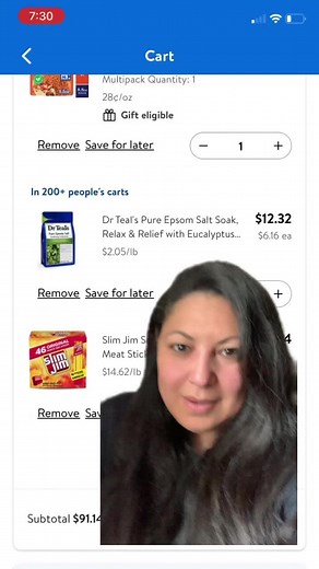 The @walmart app is now my one stop shop with my busy schedule #walmartpartner