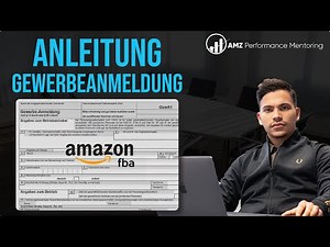 Gewerbe anmelden für Amazon FBA - LIVE-Anleitung