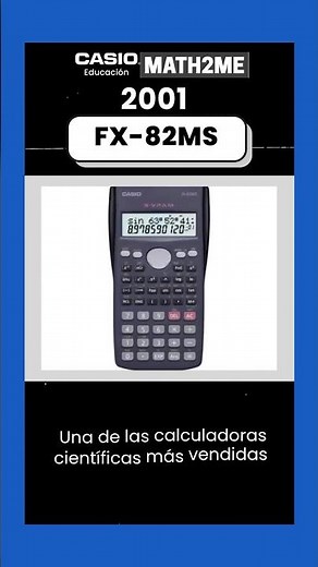 Historia de las calculadoras Casio en 1 minuto
