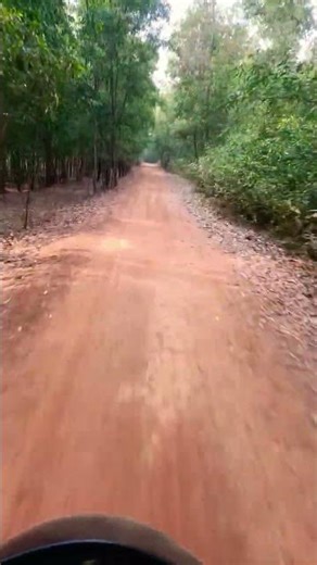 Riding a Bike on a Muddy Road | Village Offroad Bike Ride | Shorts #reels #bikelife #village #rider