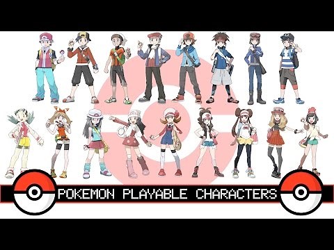 All Pokemon Playable Characters