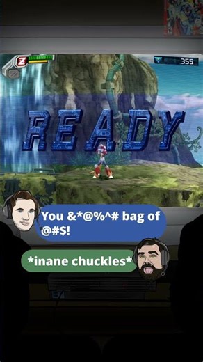 Queen Bee Mob's Simple Attack - Mega Man X8 #videogames #megaman #retrogaming