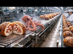 How Millions of Takoyaki Are Made Every Day in Japan | Inside a High-Tech Food Factory