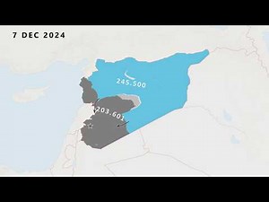 Syrian Civil War: Daily Animation (Nov 27–Dec 8, 2025) – Assad vs Rebel Forces