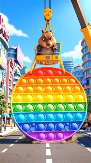 WORLD'S BIGGEST POP-IT! 🔴🟡🔵☝️