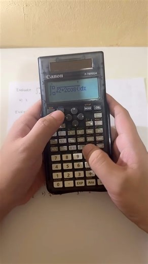 Calculator 101 for Evaluating Definite Integrals Part 1 #math #enginerdmath | Enginerdmath