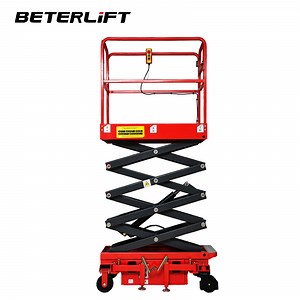 [Hot Item] 3m 4m Low Level Access Portable Push Semi Electric Scissor Lift