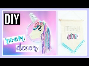 DIY LICORNE : DECO CHAMBRE KAWAII FACILE / UNICORN ROOM DECOR (français)