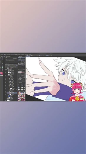 クリスタのハンドモデルで綺麗に手を描こう！#イラストメイキング #イラスト講座 #お絵描きvtuber #クリップスタジオペイント #clipstudiopaint