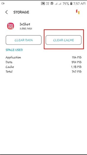How to Clear Cache and Data on Android in any App ?