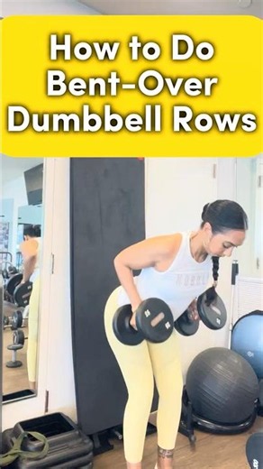 How to Do Bent-Over Dumbbell Rows | Exercise Demo
