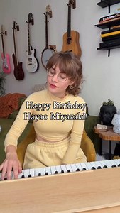 Happy Birthday, Hayao Miyazaki! 🎉 “Merry-Go-Round of Life” from Howl’s Moving Castle 🔗 Download the sheet music on my Patreon! #piano #HayaoMiyazaki #howlsmovingcastle #pianolesson #jazz | Celia Tewey