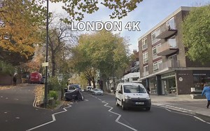 （4K画质）驾车穿越伦敦卡姆登区