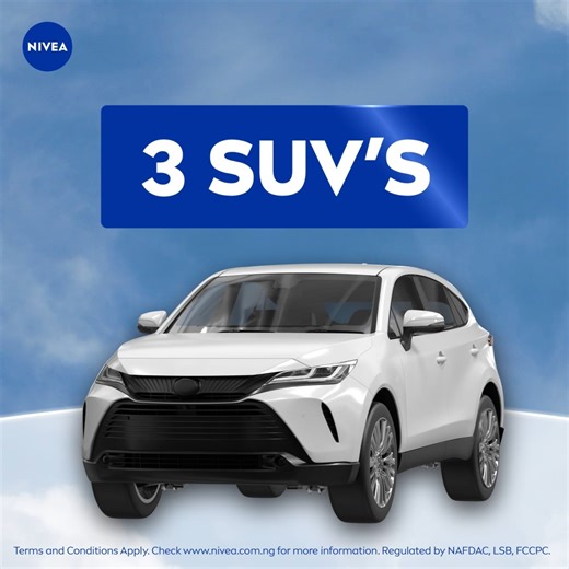 NIVEA West Africa on Instagram: "Every entry gives you an instant 1k airtime and a chance to be part of our weekly millionaires, a trip to watch Real Madrid live or an SUV.​ To participate, buy any of the NIVEA 400ml body lotion, scratch then dial *7022*your unique code#​ Weekly draw on IG and YouTube Live​ #NIVEADoubleTheCare #NIVEAisForSkin ​"