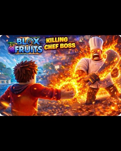 Blox Fruit-Killing Chef Boss#roblox #bloxfruits #gameplay