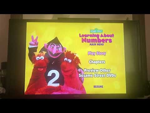 Sesame Street Learning About Numbers (2004) DVD Walkthrough 1️⃣2️⃣3️⃣4️⃣5️⃣6️⃣7️⃣8️⃣9️⃣🔟