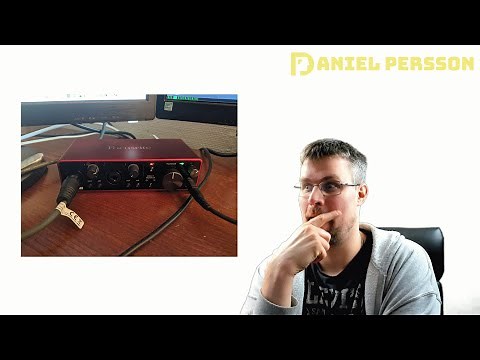 How to setup a Focusrite audio interface in Windows