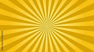 Creative anime manga-style cartoon background animation in 4K 60FPS. Starburst retro-style comic background animation in 4K.